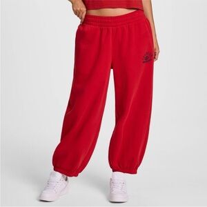 Champion Red Jogger Pants NWT